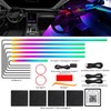 Dreamcolor Acrylic Interior Car LED Strip Light with Wireless APP,