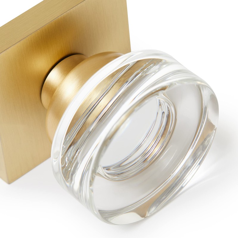 Explore Hardware Florence Model Solid Brass Non-Turning Single Dummy Door