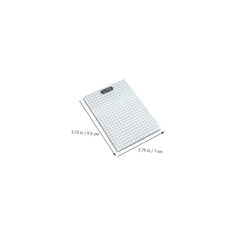 TEHAUX Bloc De Notas Con Cuadrícula 400 Hojas/8 Libros Pegatinas