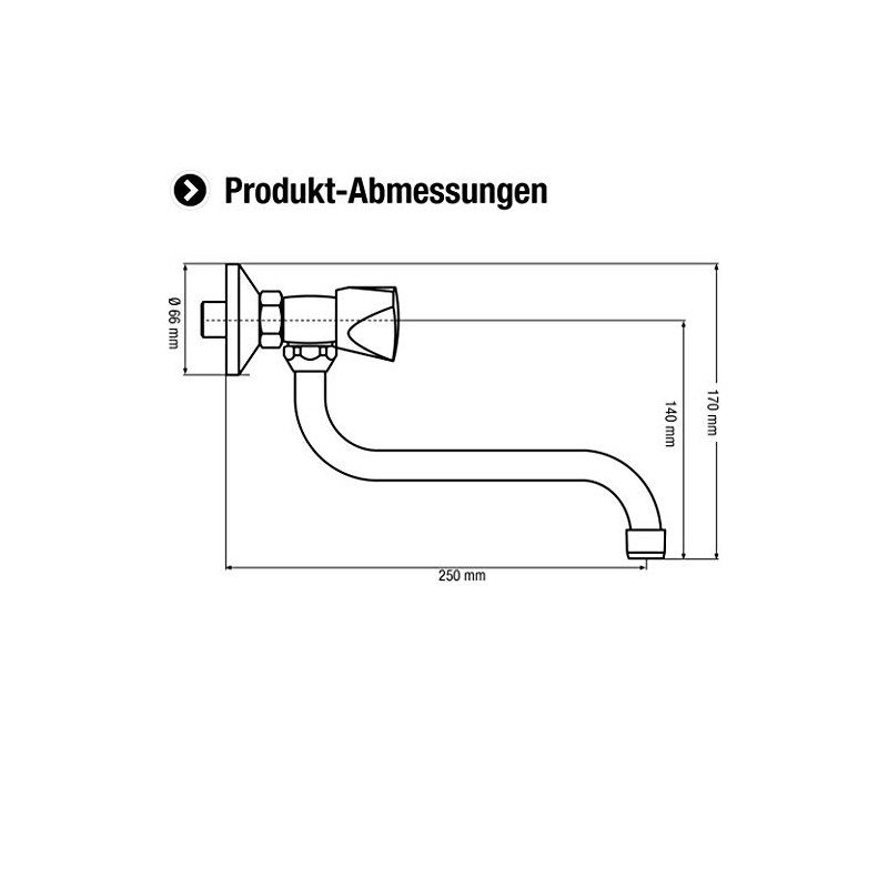 CORNAT LI6 1934 Lisa 2 Grip Wall Sink Unit -