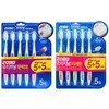 Aekyung 2080 Original Toothbrushes 5+5 / Choose 1 of 2 - 5 Fine Bristle+5 Bristle / 애경 2080 오리지날 칫솔 5개+5개/2종 택1 - 미세모 5개+5개