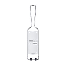 triangle Julienne Grater with Removable Catcher - Ultra-Sharp Stainless Steel for Easy, Mess-Free Grating - Dishwasher Safe