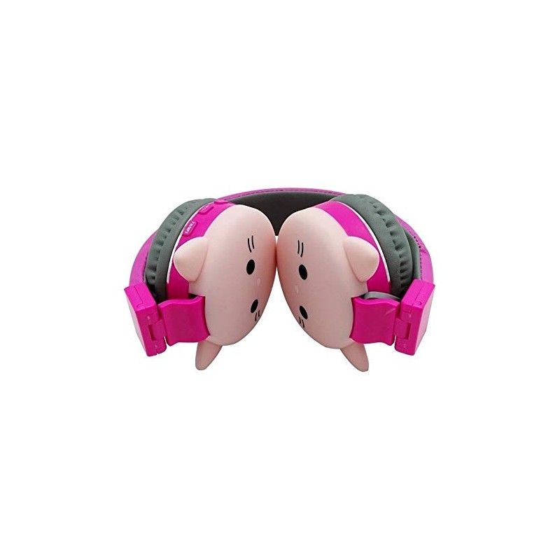 Vimi Audifonos Bluetooth Inalambricos Diadema con Radio FM Gatito Rosa
