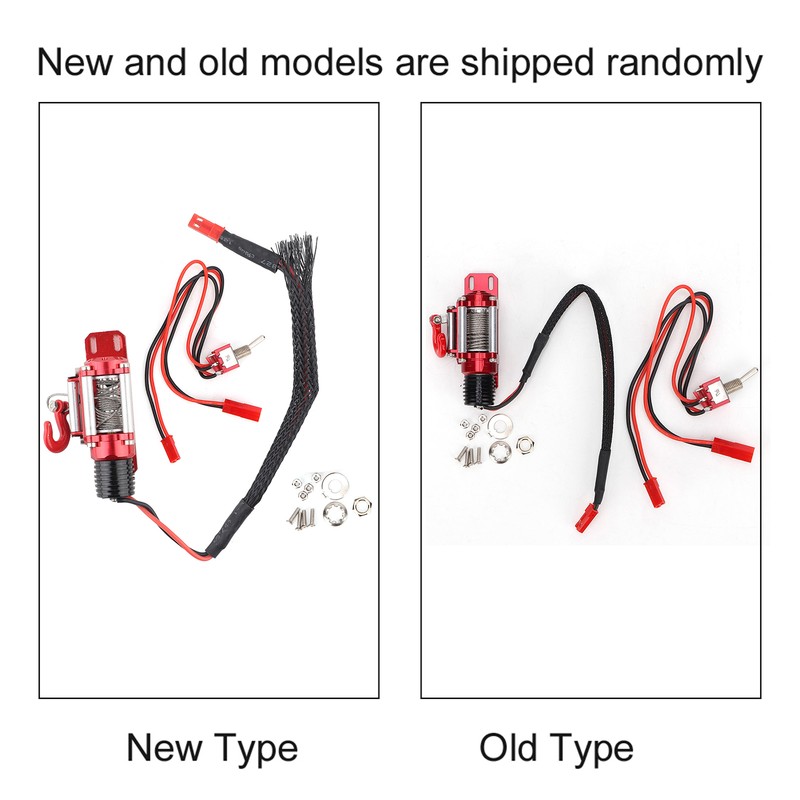 Electric Alloy Winch Fit for D90 SCX10 1:10 Simulation RC