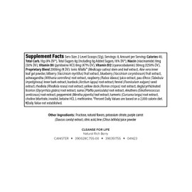 Isagenix Isagenix Cleanse for Life - Powder Supplement for Cleanse Drink with No Laxatives or Diuretics - Support Metabolism with Vitamin B12 & Niacin - Natural Rich Berry -3.4 Oz (16 Servings)