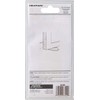 Hardware Essentials 851338 Floor Door Stops Wedges Brown 3" -