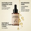 Aceite for el cuidado del cabello con cuentagotas preciso