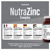 NUTRA ZINC Complex - 45mg Elemental Zinc| 60 Tablets| Contains