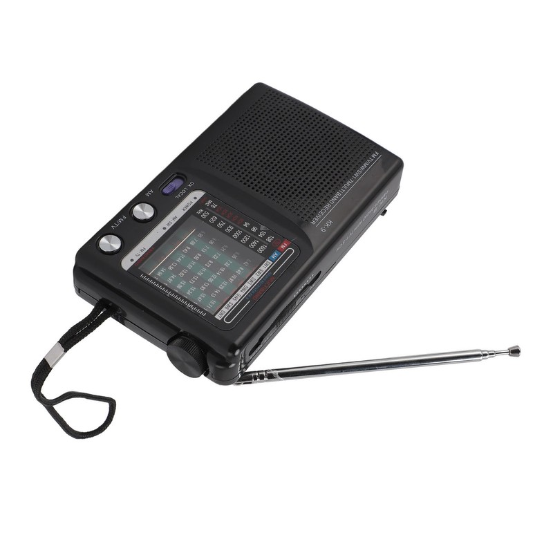 Portable Multi Band Radio FM MW SW Multifunction Built in
