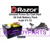 YB BATTERY New! 24V Battery Pack for Razor GRAY Ground