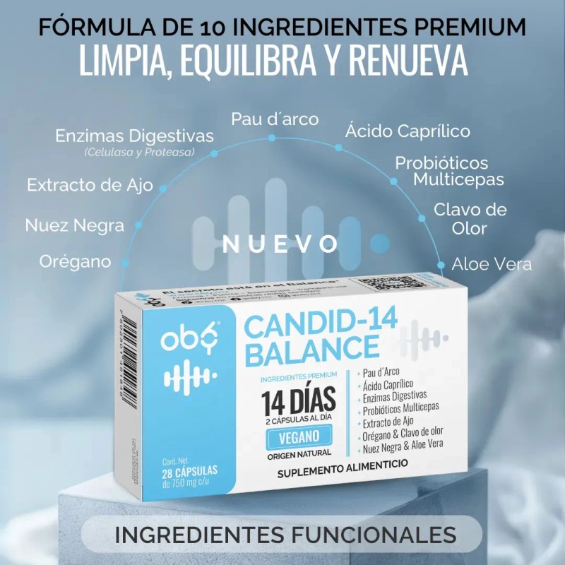 Candida Cleanse Días Aceite Oregano Pau Darco Probioticos Enzimas Digestivas