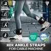 RDX Ankle Straps for Cable Machines Resistance Bands Attachment, 7mm