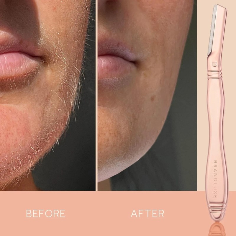 Brandluxe Dermaplaning Refills for Face, Eyebrow Shaping, Gentle Hair Removal