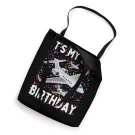 It's My 3rd Birthday Airplane 3 year old Birthday Boy Girl Tote Bag