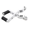 Unbranded Chrome CNC Heel Toe Shift Lever Shifter Foot Peg
