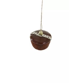 Cody Foster Hostess Chocolate Filled Cupcake Faux Food Christmas Ornament