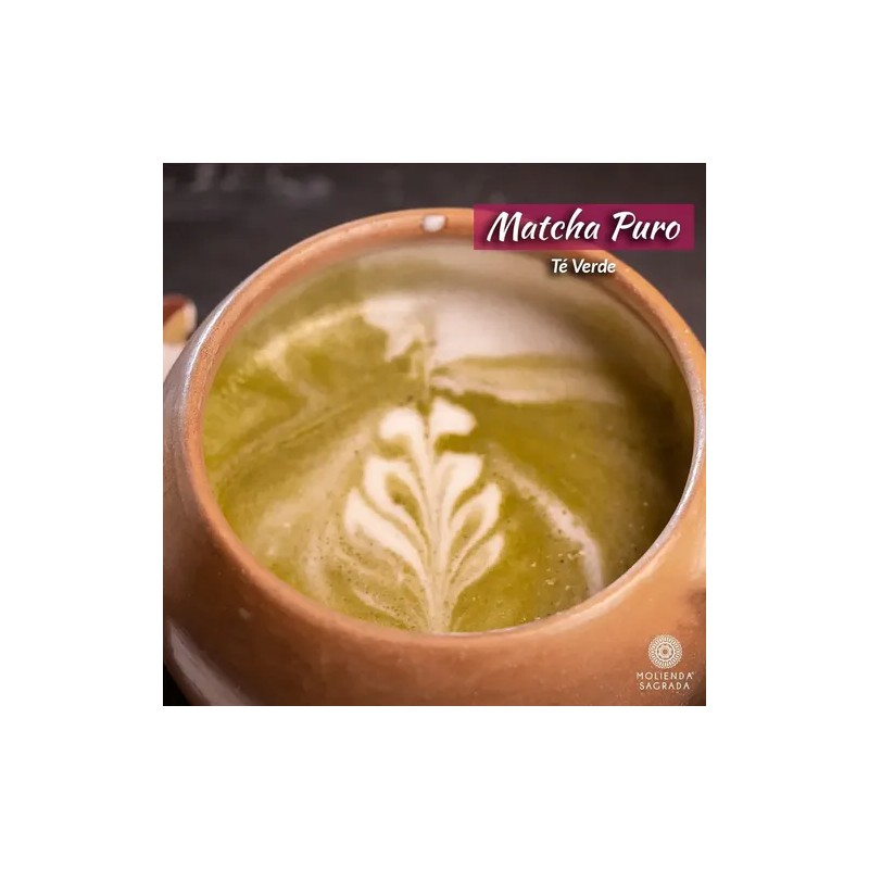 Molienda Sagrada Té Verde Matcha Puro Orgánico 100 Gr