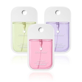 Elitles Made Hand Sanitizer Spray, Travel Size Spray Hand Sanitizer for Car Power Mist Hydrating Teen Girl Gifts, 1.5FL.OZ Trio Set (Watermelon, Lemon, Lavender