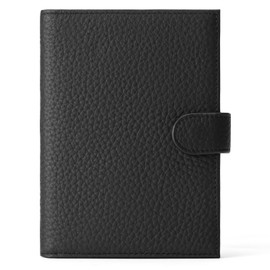 SENDEFN Passport Holder for Women and Men Genuine Leather Passport Cover Case RFID Blocking Travel Passport Wallet