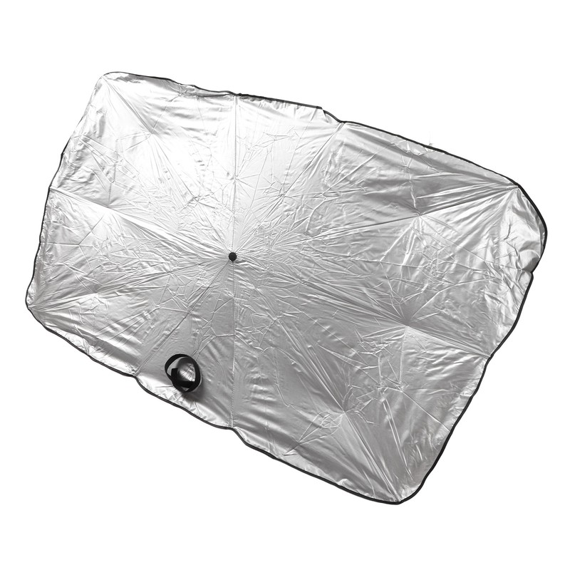 Car Sunshade Umbrella Silver Small Size Sun Protector Parasol Window