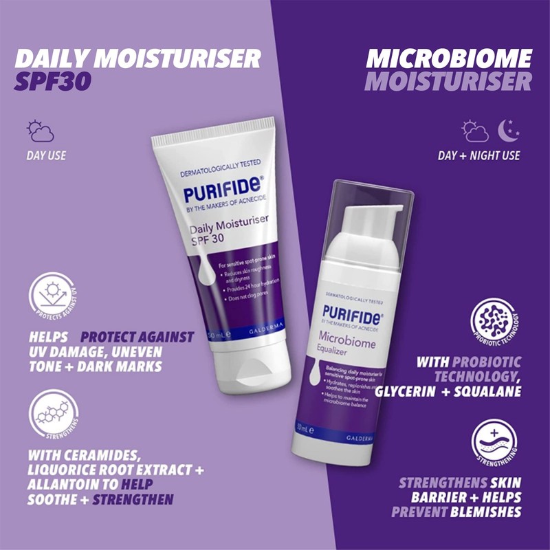 Purifide by Acnecide SPF 30 Daily Face Moisturiser for Acne