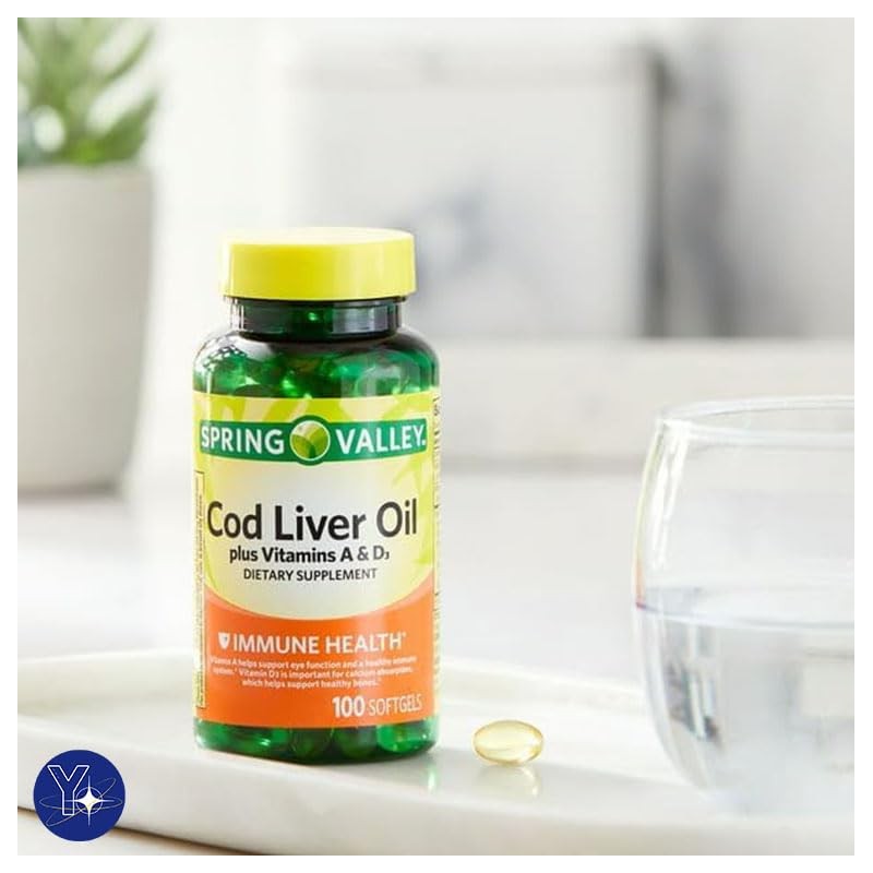 Cod Liver Oil Plus Vitamins A & D3 Immune Health
