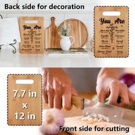 Christian Gifts Religious Gifts for Women, Inspirational Gifts with Prayers, Christmas Cutting Board Gifts for Women Friend - You Are Beautiful