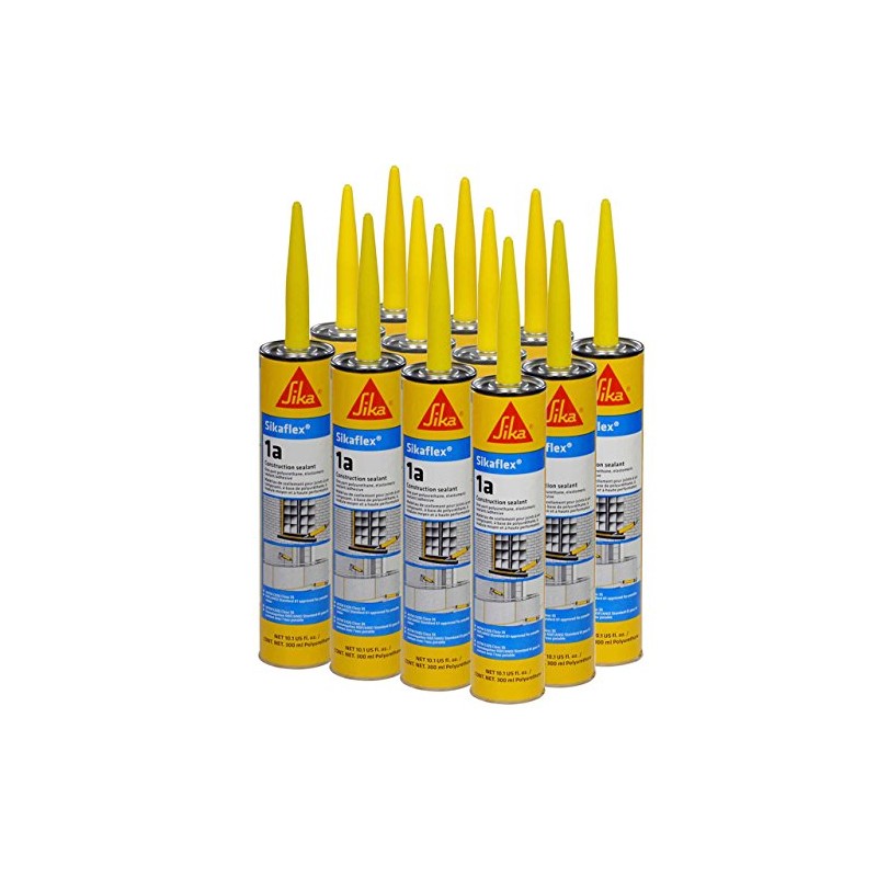 Sikaflex 1A Polyurethane Premium Grade High Performance Elastomeric Sealant, 10.3