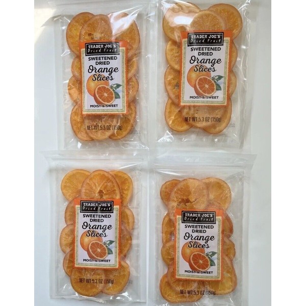 Trader Joe's NEW - 4 Packs TRADER JOE'S Orange Slices
