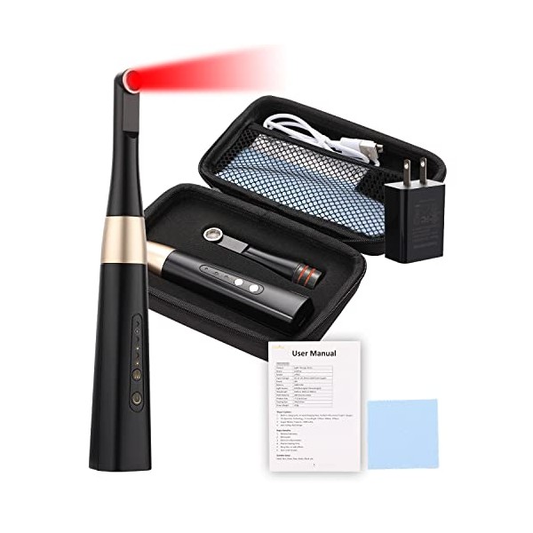 Cold Sore Red Light Device, Reusable Canker Sore Treatment Device