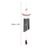 5 Tubes Metal Hanging Wind Chimes for Home Room Outdoor