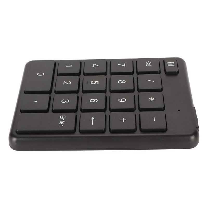 Bluetooth 5.1 Numeric Keypad 19 Keys Ergonomic Number Pads Battery
