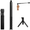 Selfie Stick Invisible Bullet Time Handle Kit with Foldable Tripod