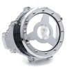 HTTMT- Chrome CNC See Through Left Engine Stator Cover Crankcase