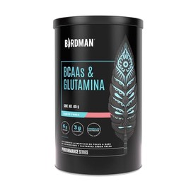 Birdman Bcaas Glutamina Ratio Bcaa 100 Vegetal Vegano Carbohidratos Vitamina B12 Minerales Sabor Fresa Servicios 405g