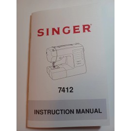 Singer 7412 Sewing Machine Manual (Reproduction)