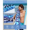 Microfibre Beach Towel, Sand-Free, Quick Drying and Lightweight Beach Blanket,