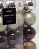 Earth Tones Christmas Baubles - Brown, Gold & Champagne -