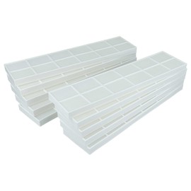 vhbw 10x Air Filter G3 / ISO Coarse 30% Compatible with Zehnder CLF Fan, Ventilation Device
