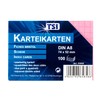 TSI Index Cards Assorted Colours Pack of 100 Squared Size