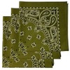 burlapfabric.com Paisley Bandanas for Men and Women 3-Pack - 22"