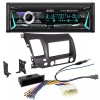 Jensen Single DIN In-Dash Car Stereo AM/FM Radio kit for