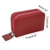 Small Soft Leather Credit Card Organizer For Women, RFID Blocking