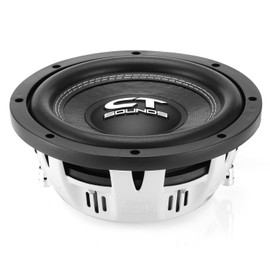 CT Sounds Hydro 8” Dual 2-Ohm 600-Watt Shallow Mount Car Subwoofer