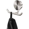 Geesa Towel Hook Wall Opal Double Bath Towel Hook Brushed