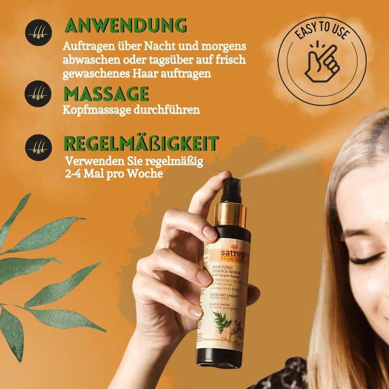 Revitalising aniseed and liquoring head scarf 100 ml SATTVA