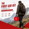 Red Empty First Aid Bag, Portable Oxford Cloth Emergency Medical