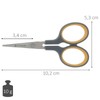 Westcott E-30440 00 Titanium Super Soft Grip Scissor, 10 cm-