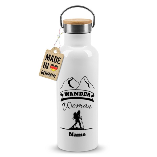 PR Print Royal Personalised Stainless Steel Drinking Bottle with Saying