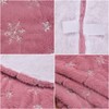tiosggd Pink Christmas Tree Skirt 48 Inch Pink Faux Fur